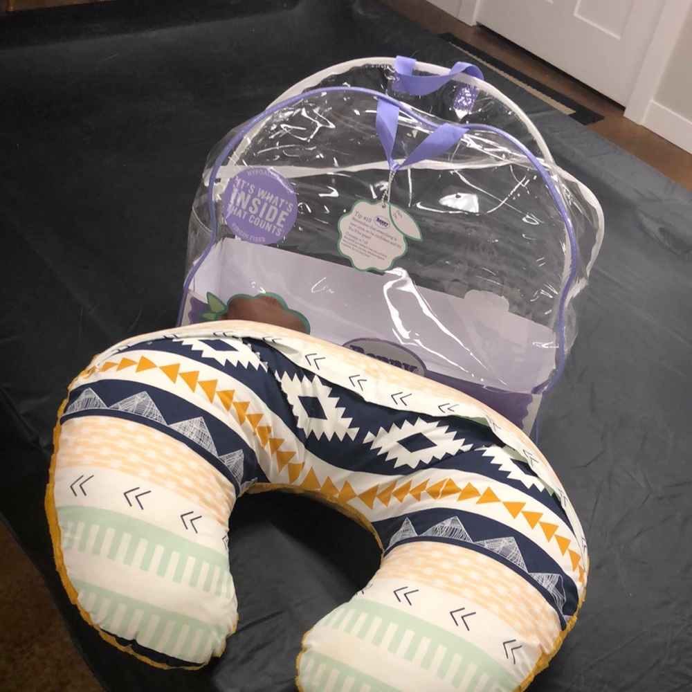Boppy Pillow w/ Custom Aztec Cover